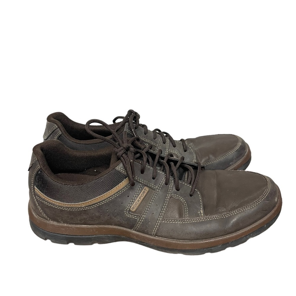 Rockport Brown Tie Comfort Oxford Blucher 10.5M